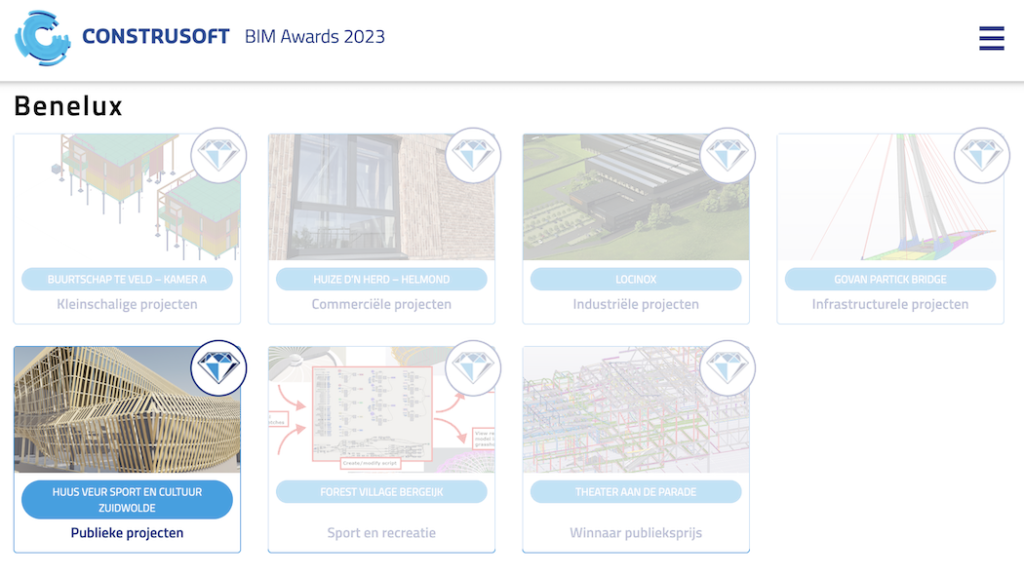 construsoft BIM awards